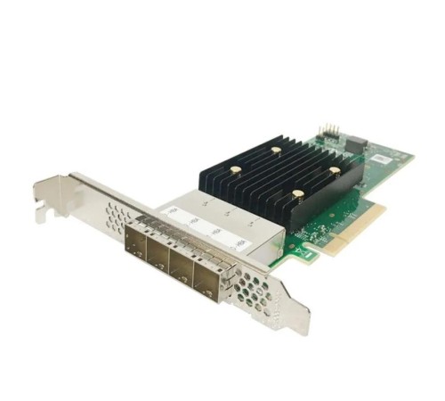 Контроллер/ Broadcom 9500-16e HBA, Low Profile Bracket, FH (attached), PCIe Gen4 x8 LP, Tri-Mode SAS/SATA/NVMe 12G HBA, 16port(4*ext SFF8644), SAS3816 Контроллер/ Broadcom 9500-16e HBA, Low Profile Bracket, FH (attached), PCIe Gen4 x8 LP, Tri-Mode SAS/SATA/NVMe 12G HBA, 16port(4*ext SFF8644), SAS3816