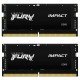 Память оперативная/ Kingston 32GB 5600MT/s DDR5 CL40 SODIMM (Kit of 2) FURY Impact PnP
