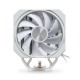 Кулер для процессора/ CPU Cooler HSPD A116 WHITE ARGB cover (250W, 4-pin PWM, 155mm, Al/Cu, 6x6mm, ARGB cover, 1x120mm, 68CFM, 25dBA, 1650RPM, S: 1851/1700/1200/20XX/115X/13XX, AM5/AM4/AM3/AM2/AM3+/AM2+/FM2/FM1, white)