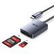 Кардридер  Netac Flash card reader WK12, USB3.0 Type-C to mSD/SD (repl. NT09WK12-30GR)