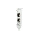Сетевая карта/ QNAP QXG-25G2SF-E810 Dual Port 25Gbps/10Gbps SFP28 PCIe Gen4 x8