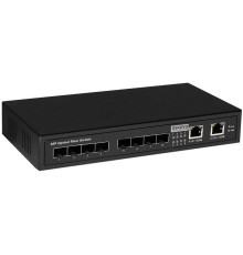 Коммутатор/ OSNOVO Гигабитный коммутатор, 8 *SFP 1000Base-FX, 2 x10/100/1000Base-T