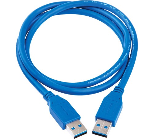 Кабель USB-A 3.0 вилка-вилка, 0,9 м