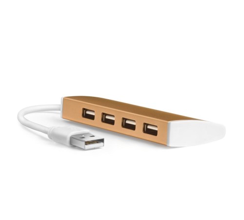 Greenconnect USB 2.0 Разветвитель GCR-UH214BR на 4 порта 0,15m , Bronze Greenconnect USB 2.0 Разветвитель GCR-UH214BR на 4 порта 0,15m , Bronze