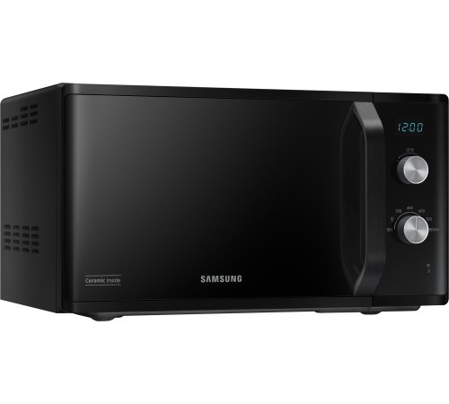 Микроволновые печи Samsung/ Микроволновая печь, 23л, БИОкерамика -10 лет гарантия, цвет чёрный, гриль, равномерное распределение микроволн, LED дисплей