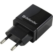 Defender Сетевой адаптер EPA-10 черный, 1xUSB, 5V/2.1А, пакет
