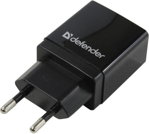 Defender Сетевой адаптер EPA-10 черный, 1xUSB, 5V/2.1А, пакет
