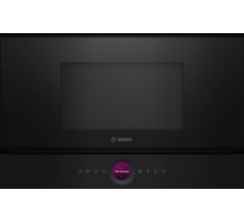 Встраиваемые микроволновые печи BOSCH 900Вт, 5 режимов, кварцевый гриль,инвертер, 21 л, черный, петли слева