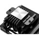 Кулер для процессора/ CPU Cooler ID-COOLING IS-67-XT BLACK (150W, 4-pin PWM, 67mm, Al/Cu, 6x6mm, 1x120mm, 67.58CFM, 32.3dBA, 2200RPM, S: 1851/1700/1200/115X, AM5/AM4, Black)