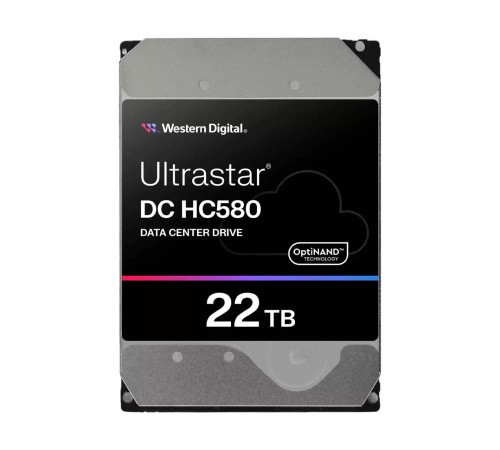 Жесткий диск/ HDD WD SATA Server 24Tb Ultrastar DC HC580 7200 6Gb/s 512MB 1 year warranty