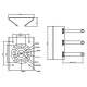 Крепление на столб DAHUA DH-PFA150, Junction Box