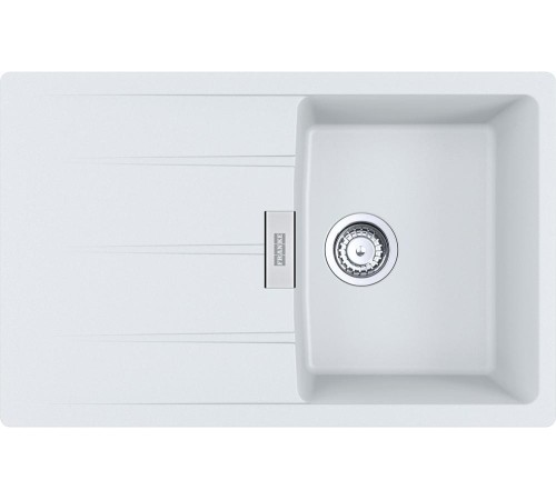 Мойки Franke/ Best, Centro, Мойка CNG 611/211-78, Fragranite+, База 45 см, на столешницу, белый Мойки Franke/ Best, Centro, Мойка CNG 611/211-78, Fragranite+, База 45 см, на столешницу, белый