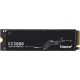 Твердотельный накопитель/ Kingston SSD KC3000, 1024GB, M.2(22x80mm), NVMe, PCIe 4.0 x4, 3D TLC, R/W 7000/6000MB/s, IOPs 900 000/1 000 000, DRAM buffer 1024MB, TBW 800, DWPD 0.71, with Heat Spreader (60 мес)