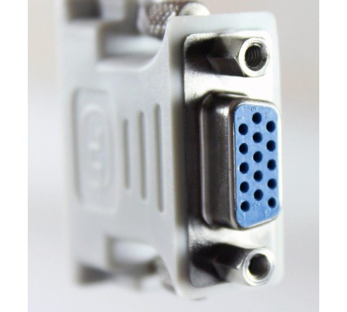 Переходник/ Переходник DVI-I --> VGA(15F) Aopen/Qust <ACA301>