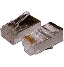  Коннектор RJ45 STP 8P8C, универсальный, cat.5e, 100 шт.