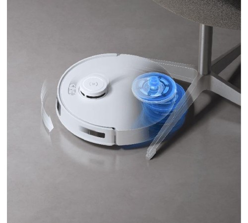 Робот-пылесос для чистки пола Ecovacs Floor Cleaning Robot DEEBOT T30 PRO OMNI White (RU версия) с зарядной док-станцией для автовыгрузки мусора, мойки и накопления модели CH2311A (Мятая упаковка)