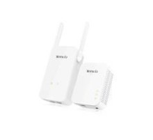 Набор PowerLine адаптеров/ Tenda PH5 Набор PowerLine адаптеров, 1000 Мбит/с, в комплекте - 2 шт (P3, PA6), Wi-Fi 2.4 ГГц 300 Мбит/с