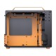 Корпус без блока питания/ Case JONSBO Z20, Mini-Tower, TG, no fan, 1xUSB-A 3.2 + 1xUSB-C 3.2, mATX, mITX Orange/Black