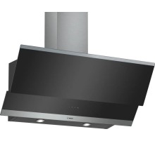 Вытяжка BOSCH Наклонная вытяжка для настенного монтажа, максимальная производительность 630м3/ч, 90см, цвет: черный