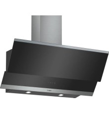 Вытяжка BOSCH Наклонная вытяжка для настенного монтажа, максимальная производительность 630м3/ч, 90см, цвет: черный