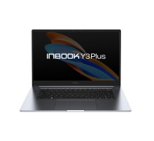 Ноутбук/ Infinix Inbook Y3 PLUS_YL512 15.6"(1920x1080 IPS)/Intel Core i3 1215U(1.2Ghz)/8192Mb/512SSDGb/noDVD/Int:Intel UHD Graphics/BT/WiFi/war 1y/Grey/Win11Home