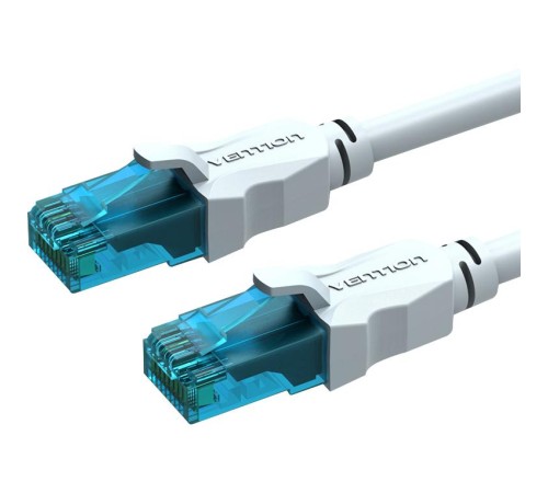 Патч-корд Vention прямой UTP cat.5е, RJ45 - 0,75м. Серый