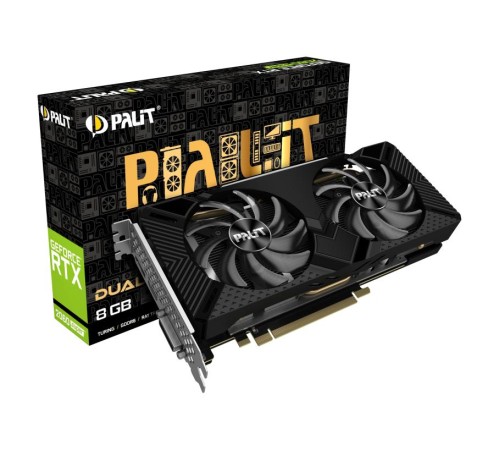 Видеокарта Palit PA-RTX2060SUPER DUAL 8G GDDR6 256bit DVI HDMI DP (Вскрытая упаковка) Видеокарта Palit PA-RTX2060SUPER DUAL 8G GDDR6 256bit DVI HDMI DP (Вскрытая упаковка)