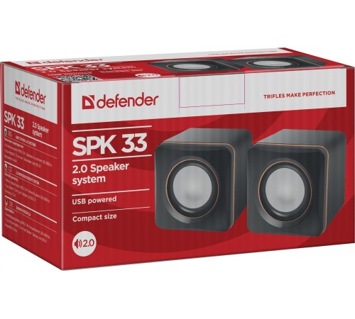 Defender#1 Акустическая 2.0 система SPK 33 5 Вт, питание от USB