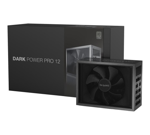 Блоки питания/ Power Supply be quiet! DARK POWER PRO 12 1200W, 1200W 80+ Titanium (ATX, 2.51, Full-modular, 1x24(20+4)pin 600mm, 1xCPU(4+4)pin 700mm, 10xPCIe(6+2)pin 600mm, 16xSATA3 600mm, 8xMOLEX4pin 500mm, Active, 135x135mm, 200x150x86mm, APFC, OVP, UVP Блоки питания/ Power Supply be quiet! DARK POWER PRO 12 1200W, 1200W 80+ Titanium (ATX, 2.51, Full-modular, 1x24(20+4)pin 600mm, 1xCPU(4+4)pin 700mm, 10xPCIe(6+2)pin 600mm, 16xSATA3 600mm, 8xMOLEX4pin 500mm, Active, 135x135mm, 200x150x86mm, APFC, OVP, UVP
