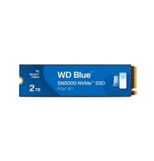 Твердотельные накопители/ WD SSD Blue SN5000, 2000GB, M.2(22x80mm), NVMe, PCIe 4.0 x4, TLC, R/W 5150/4850MB/s, TBW 900, DWPD 0.2 (12 мес.)