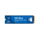 Твердотельные накопители/ WD SSD Blue SN5000, 2000GB, M.2(22x80mm), NVMe, PCIe 4.0 x4, TLC, R/W 5150/4850MB/s, TBW 900, DWPD 0.2 (12 мес.)