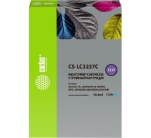 -/ Картридж струйный Cactus CS-LC3237C голубой (18.4мл) для Brother HL-J6000DW/J6100DW