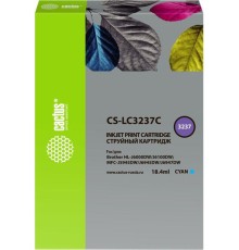 -/ Картридж струйный Cactus CS-LC3237C голубой (18.4мл) для Brother HL-J6000DW/J6100DW
