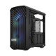 Корпус ПК без блока питания/ Case Fractal Design Torrent Compact RGB TG Light Tint, Midi-Tower, 2x180mm RGB, 2xUSB-A 3.2 + 1xUSB 3.2 Type-C E-ATX, SSI-CEB, ATX, mATX, mITX Black