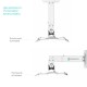 Потолочно-настенный кронштейн для проектора ONKRON K3A белый