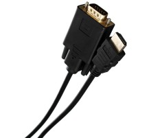 Кабель-переходник/ Кабель-переходник HDMI --> VGA_M/M 1,8м VCOM <CG596-1.8M>