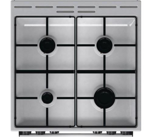 Плита GORENJE/ Тип плиты: комбинированная, Тип варочной поверхности: газовая, Цвет: нержавеющая сталь, Гриль: Есть, Ширина, см: 60 Плита GORENJE/ Тип плиты: комбинированная, Тип варочной поверхности: газовая, Цвет: нержавеющая сталь, Гриль: Есть, Ширина, см: 60
