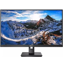Монитор/ Philips 279P1 (00/01) 27'', 3840x2160, IPS, 50M:1, 350cd, 4ms, 2*HDMI 2.0, DP 1.4, 4*USB, Type-c 90W,  Speakers , h. adj 150, pivot, VESA, 3Y, Black