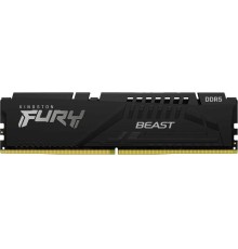 Память оперативная/ Kingston 32GB 6000MT/s DDR5 CL36 DIMM FURY Beast Black