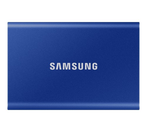 Внешние HDD и SSD/ Samsung External SSD T7, 2000GB, Type-C, USB 3.2 Gen2, R/W 1050/1000MB/s, 85x57x8mm, Indigo Blue (12 мес.) Внешние HDD и SSD/ Samsung External SSD T7, 2000GB, Type-C, USB 3.2 Gen2, R/W 1050/1000MB/s, 85x57x8mm, Indigo Blue (12 мес.)