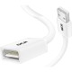 GCR Удлинитель 1.8m USB AM/AF, белый, GCR-51093