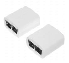 Сплиттер Vention RJ45 F / 2хRJ45 F 8p8c (2шт.) Белый