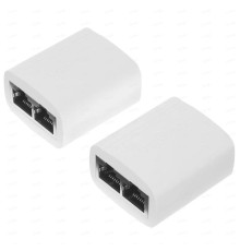 Сплиттер Vention RJ45 F / 2хRJ45 F 8p8c (2шт.) Белый