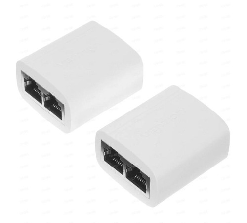 Сплиттер Vention RJ45 F / 2хRJ45 F 8p8c (2шт.) Белый Сплиттер Vention RJ45 F / 2хRJ45 F 8p8c (2шт.) Белый