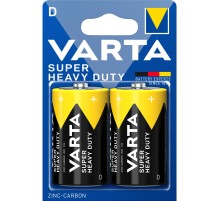 Батарейка/ Батарейка Varta SUPERLIFE R20 D BL2 Heavy Duty 1.5V (2020) (2/24/120) (2 шт.)