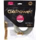 Патч-корд/ Патч-корд GoPower RJ-45 (m)-RJ-45 (m) 10.0м кат.5е ПВХ 26AWG серый в пакете (1/25)