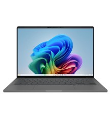 Ноутбук ASUS Zenbook A14 UX3407RA-QD038W Snapdragon X Elite X1E 78 100 /LPDDR5X 32GB 1TB PCIE G4 SSD Qualcomm Adreno GPU 14" OLED WUXGA BEND / WIN11 HOME 0.74 kg Iceland Gray