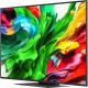 Телевизор ЖК 55'' LG/ 55", Ultra HD, Dynamic QNED Color, Local Dimming, Smart TV, WebOS, Wi-Fi, DVB-T2/C/S2, MR, 2.0 ch (20W), 120Гц, 3 HDMI, 2 USB, 1 Pole, Charcoal Black, 2025