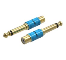 Переходник Vention jack 6.35 mm M/RCA F