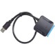 Кабель-адаптер/ Кабель-адаптер USB3.0 ---SATA III 2.5/3,5"+SSD, VCOM <CU816>